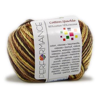 Cotton Sparkle - 9166 - Gylden Mix - 1 stk 